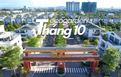 Tiến độ xây dựng Ecogarden: Diện mạo mới, nhịp sống mới